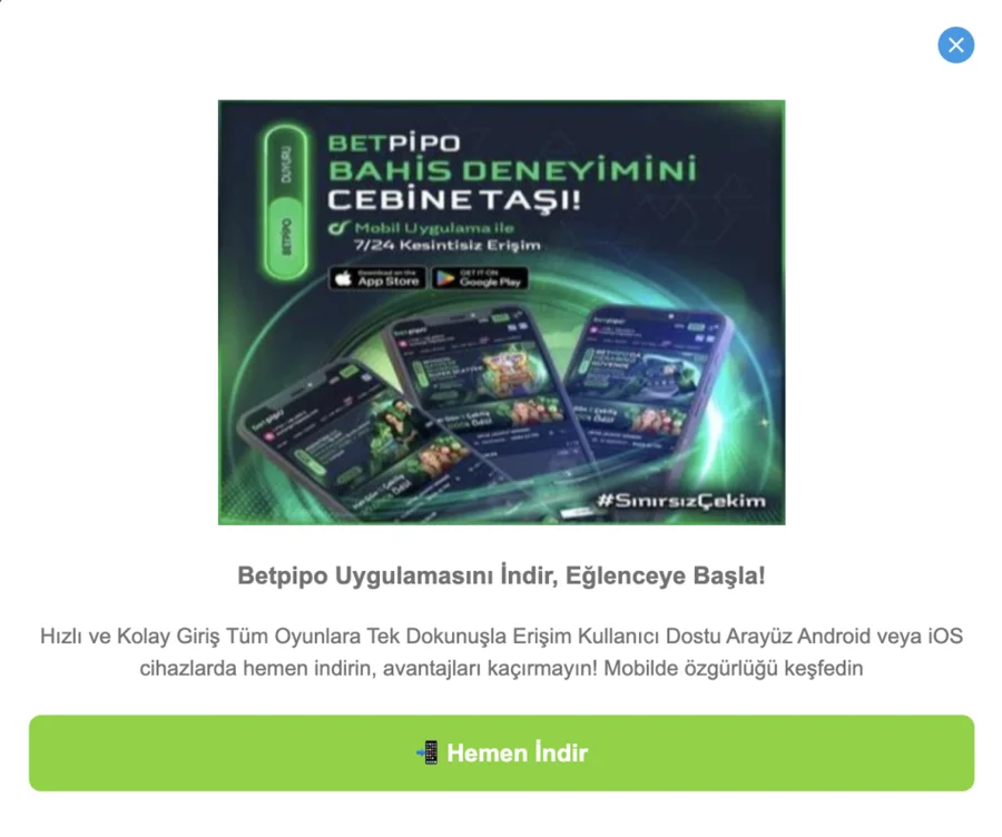 Betpipo canlı casino